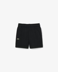 Shorts in tessuto felpato