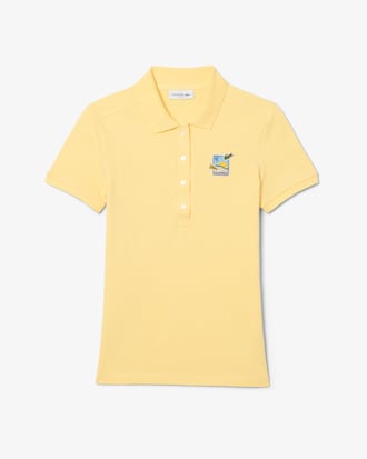 Polo slim fit elasticizzata Club Med Edition