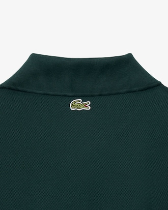 Polo regular fit in petit piqu&eacute; con stemma