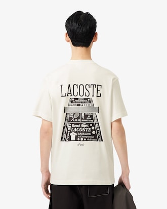 T-shirt in cotone pesante con stampa