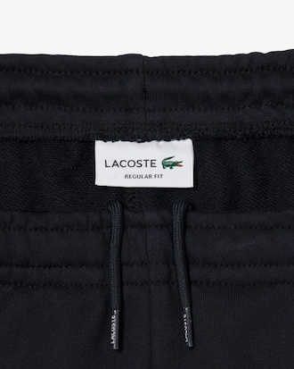Shorts in tessuto felpato regular fit color block
