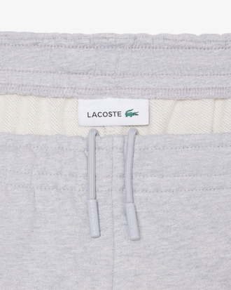 Shorts in tessuto felpato