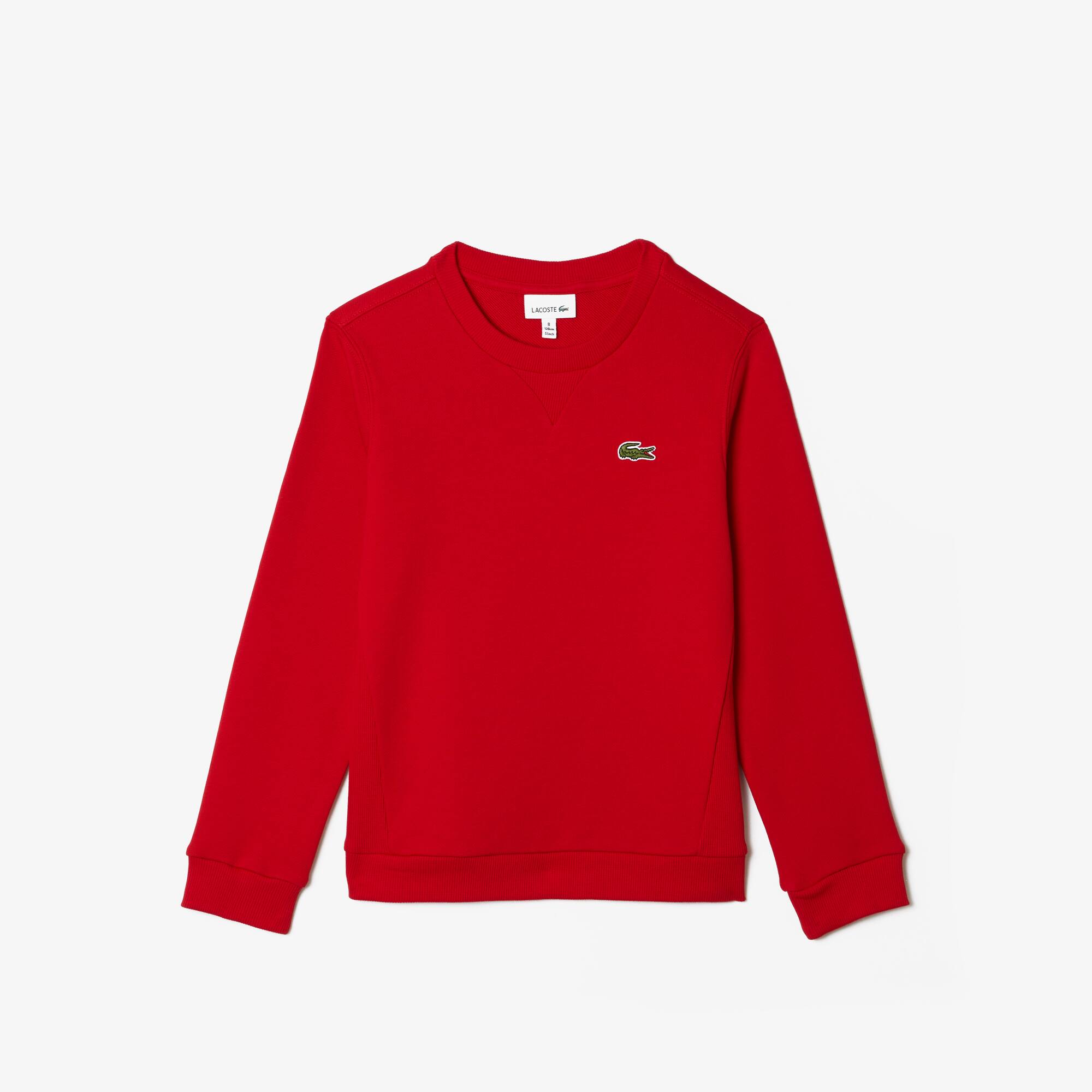 Lacoste Sweatshirt de felpa de algodão para criança. 1 Lacoste Sweatshirt de felpa de algodão para criança. 1