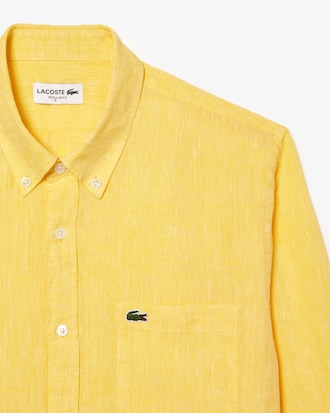 Camicia di lino regular fit