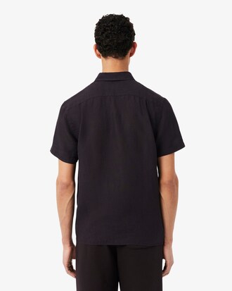 Camicia di lino a maniche corte