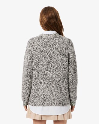 Cardigan in lana mercerizzata