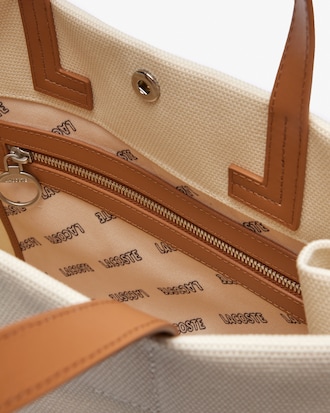 Borsa tote grande in canvas Heritage