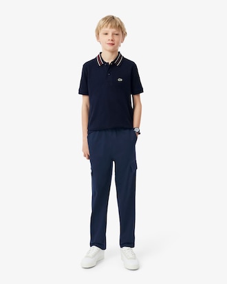 Pantaloni cargo in twill di cotone