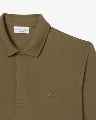 Polo regular fit in piqué elasticizzato Paris