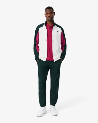 Tuta sportiva colorblock con stampa