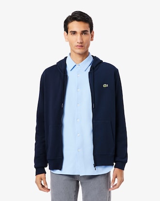 Felpa con Zip Classic Fit