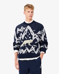 Maglione jacquard in lana Archive Edition