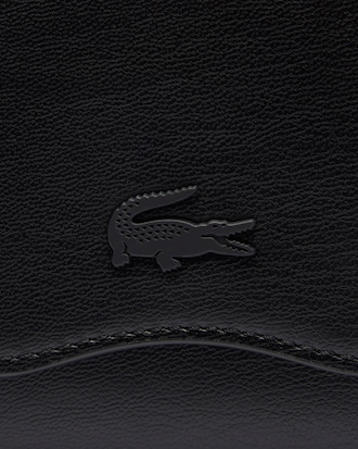Portafoglio in pelle con zip Lora