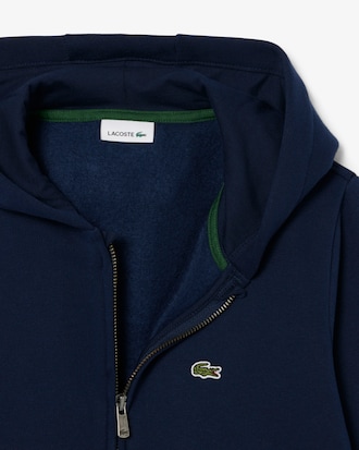 Felpa con cappuccio e zip