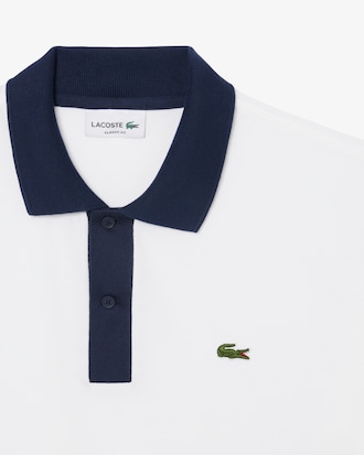 Polo L.12.12 classic fit con collo a contrasto