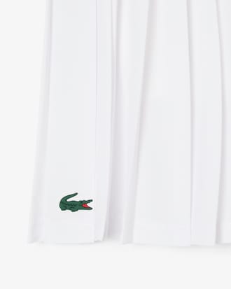 Gonna a pieghe con fodera