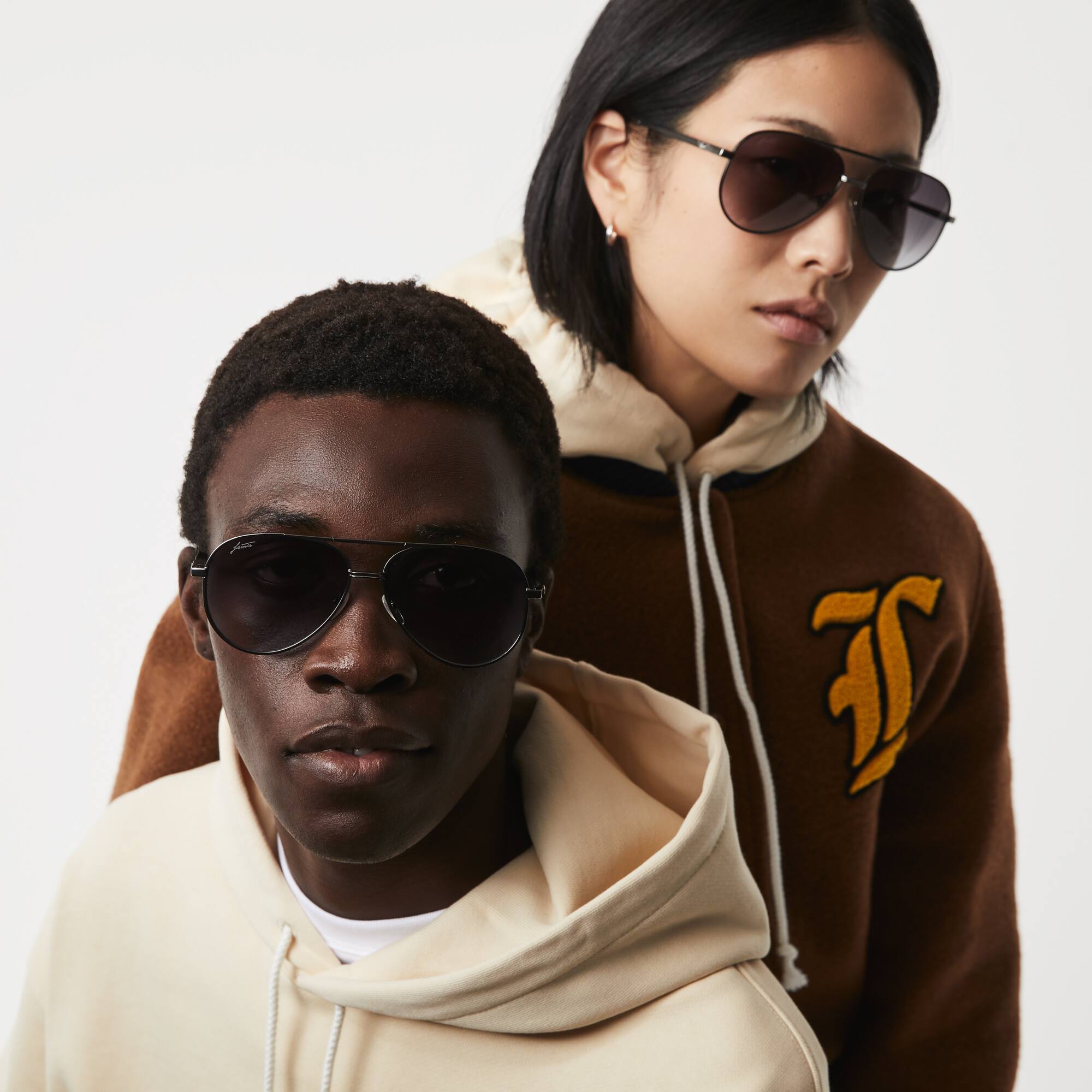 Occhiali da sole stile aviatore in metallo Signature 101 - Occhiali Da Sole  Per Uomo - Novita 2022 | Lacoste