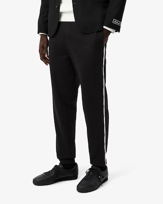 Pantaloni della tuta con bordo con logo