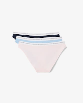 Confezione di 3 slip in cotone stretch