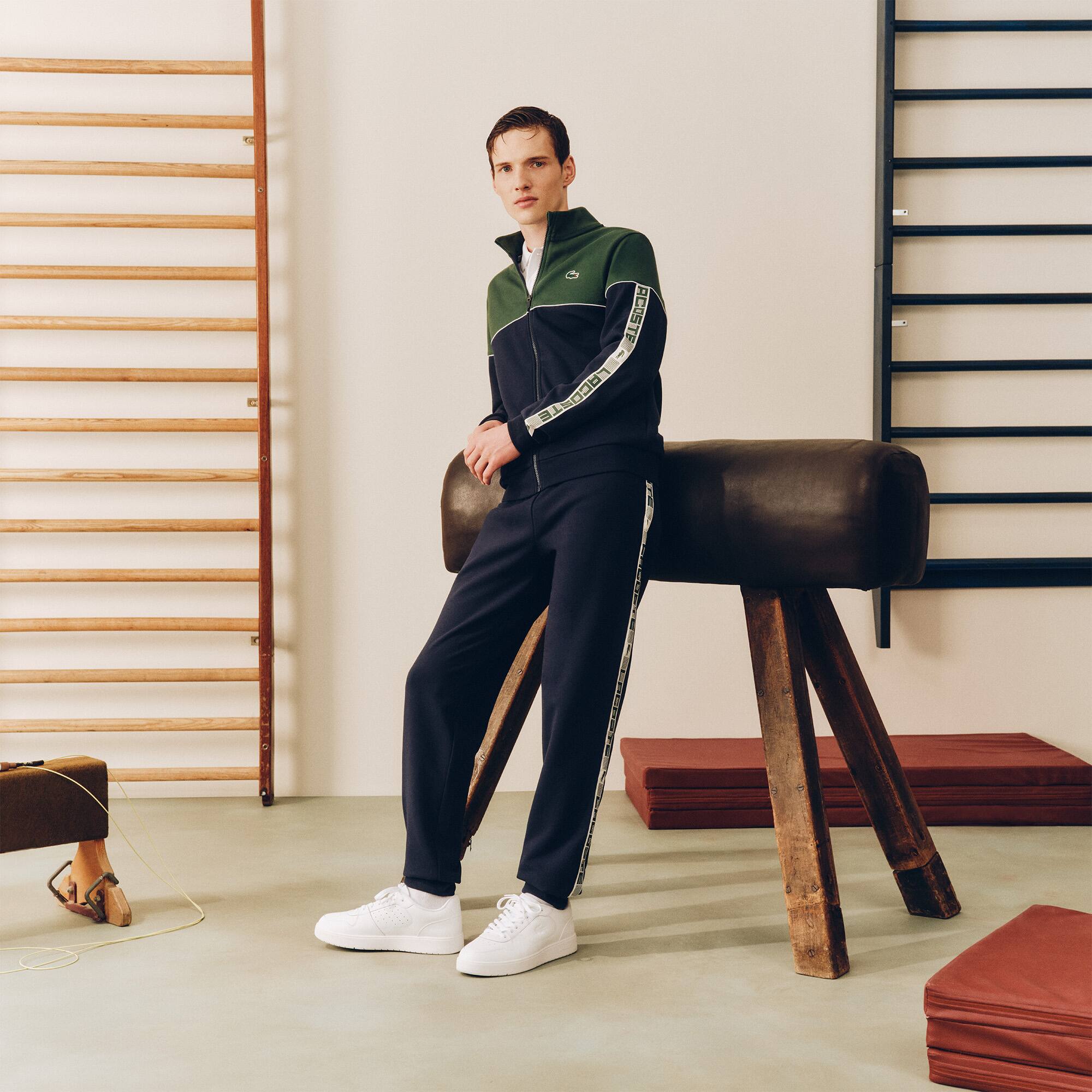 Felpa da tennis con zip color block - Felpe da uomo - Novita 2026