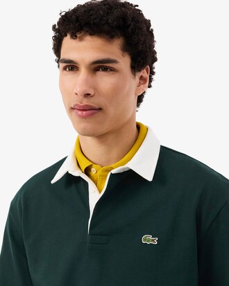 Relaxed Fit Jersey Rugby Polo Shirt