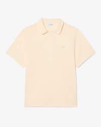 Polo Paris classic fit ricamata con collo aperto
