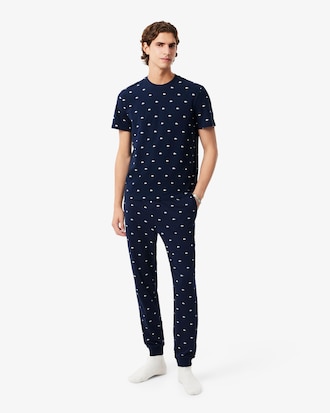 Pantaloni del pigiama in cotone stampato