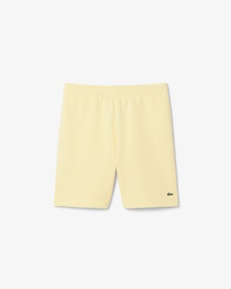 Shorts in tessuto felpato regular fit