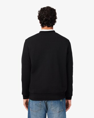 Felpa in tessuto felpato classic fit