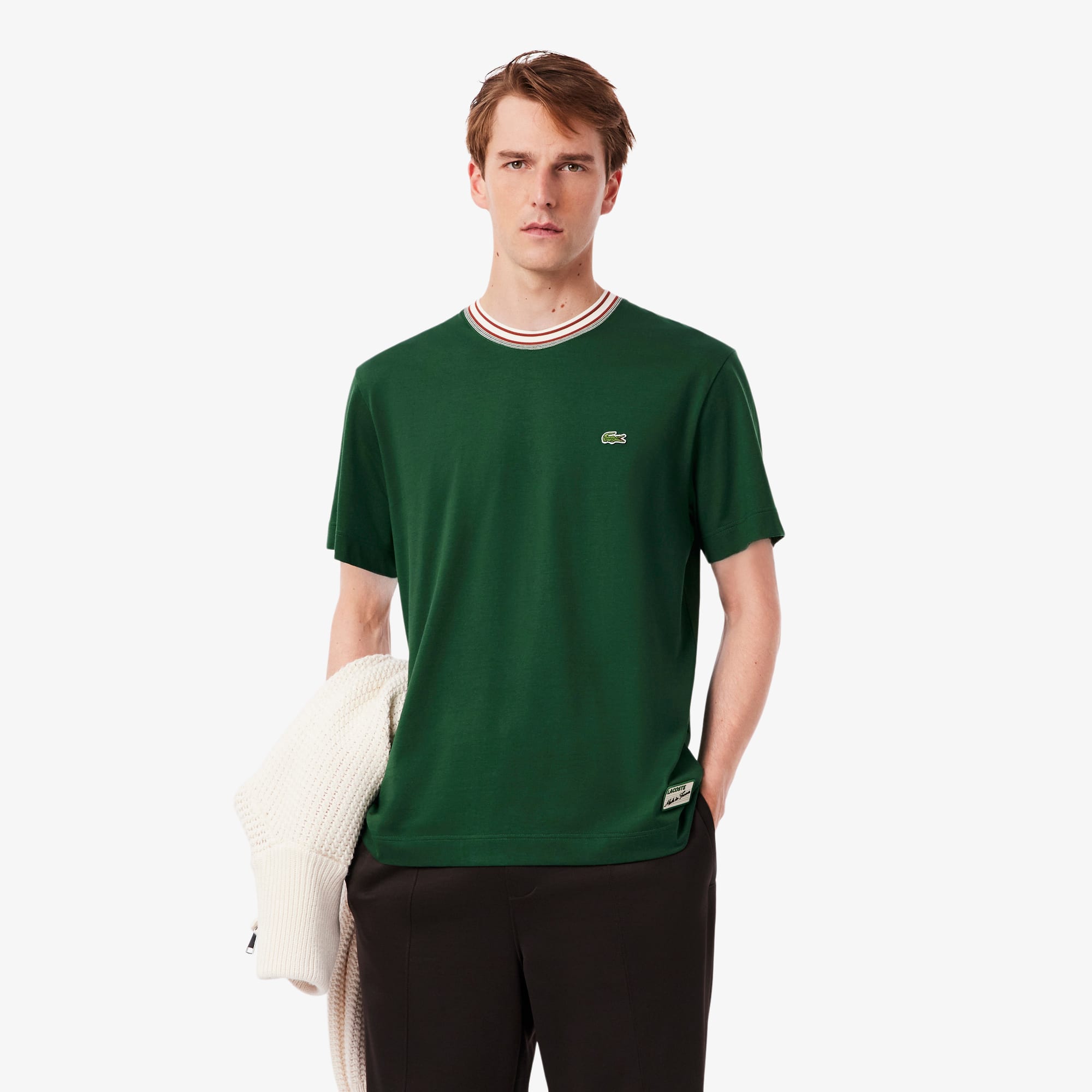 Generisch T-Shirt Uomo Evolution Sportivo Snowboard – 100% Cotone, Verde Bottiglia, Taglia S - 4
