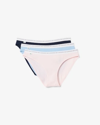 Confezione di 3 slip in cotone stretch