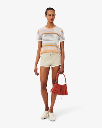 Sneakers da donna in pelle Runway Heel