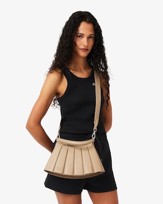 Borsa piccola in pelle Lenglen della sfilata