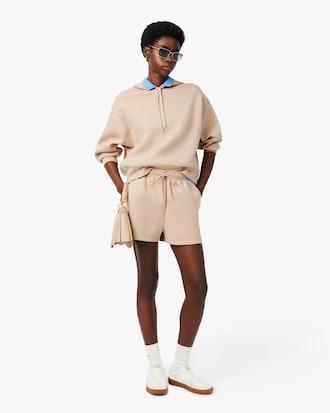 Shorts in jersey double face