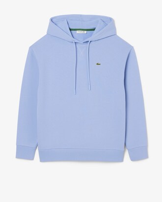 Felpa oversize in pile con cappuccio