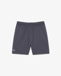 Shorts sportivi in taffet&agrave; a rombi