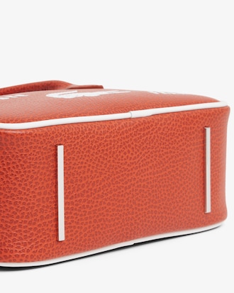 Borsa piccola da palestra in pelle stampata Runway