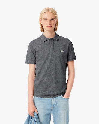 Polo slim fit in piqué L.12.12