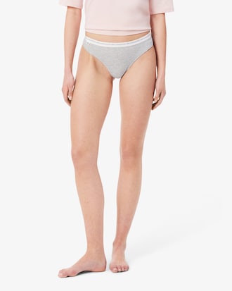 Confezione di 3 tanga in cotone stretch