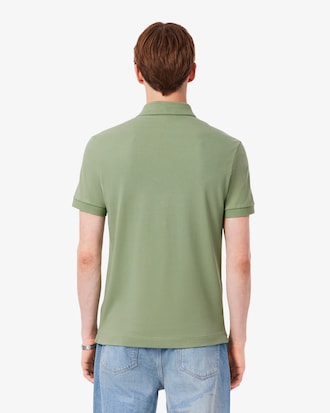 Polo regular fit in piqu&eacute; elasticizzato Paris
