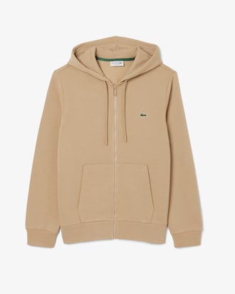 Felpa con cappuccio in pile con zip