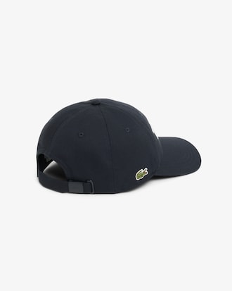 Cappellino in twill di cotone ricamato