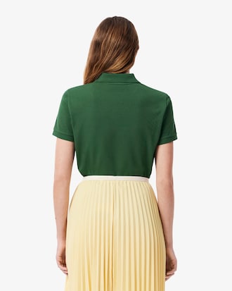 Polo regular fit in morbido petit piqu&eacute;