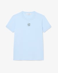 T-shirt in jersey con ricamo