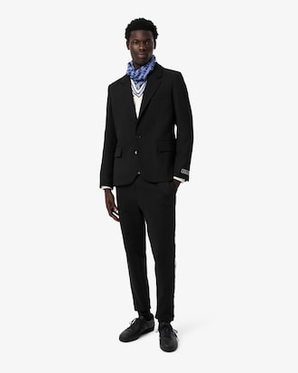 Pantaloni della tuta con bordo con logo