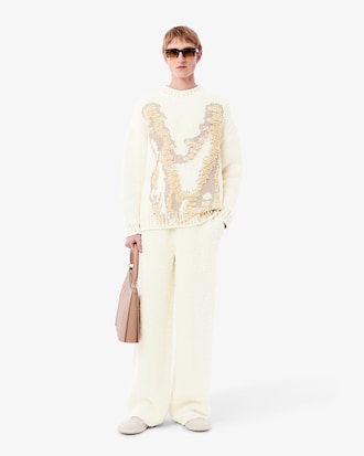 Maglione jacquard Crocodile Runway