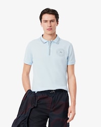 Polo L.12.12 regular fit con badge stampato