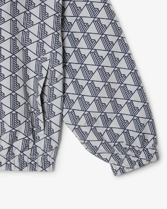 Tuta sportiva unisex con stampa monogramma