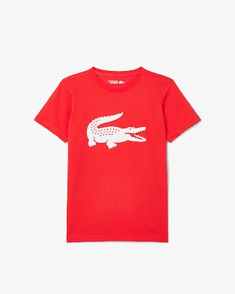 T-shirt da tennis oversize in cotone tecnico