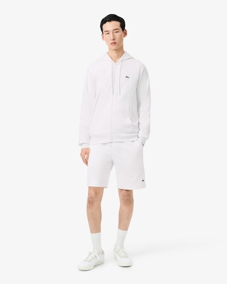 Shorts in tessuto felpato regular fit